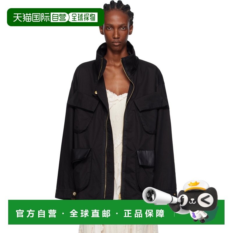 香港直邮潮奢 Tom Ford 汤姆 福特 女士 黑色 Cargo Pocket Field