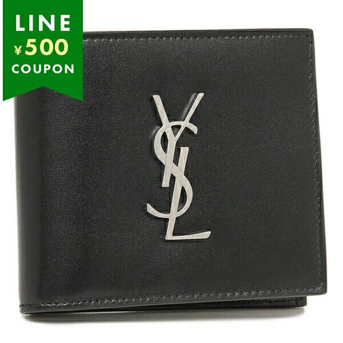 日本直邮Saint Laurent 巴黎钱包 Monogram 男士 463249 0SX0E