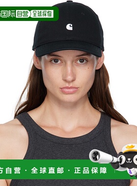 1h可退 香港直邮CARHARTT WIP 女士 黑色 Madison Logo 棒球帽 I0