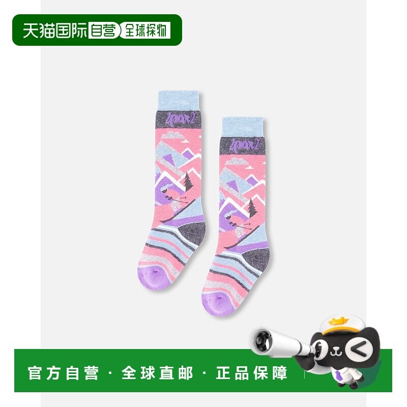 自营 deux par deux美利奴羊毛粉色冬季滑雪袜 美国奥莱直发,童装/婴儿装/亲子装,裤子,淘宝优惠券,粉丝福利购,淘宝优惠卷