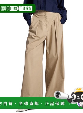 自营 A.L.C.Ryder长裤-棕色 美国奥莱直发阔腿裤西装裤