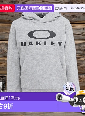 日本直邮OAKLEY 儿童Dry Tech纯棉摇粒绒连帽卫衣 [FOA40832027B]