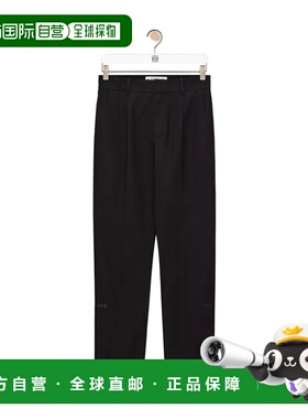 香港直邮Loewe 徽标直筒修身休闲裤直筒裤 H526Y04WBO