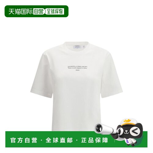 香港直邮OFF-WHITE 女士T恤 2AA124S26JER006W102 SS2026短袖