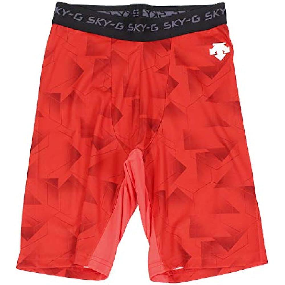 Descente迪桑特 紧身裤/男士内裤 DVUMJD82 RD红色M