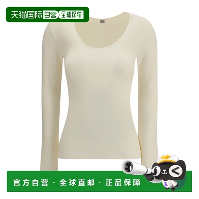 香港直邮Toteme 长袖针织衫 254WRT0571YA0128毛衣