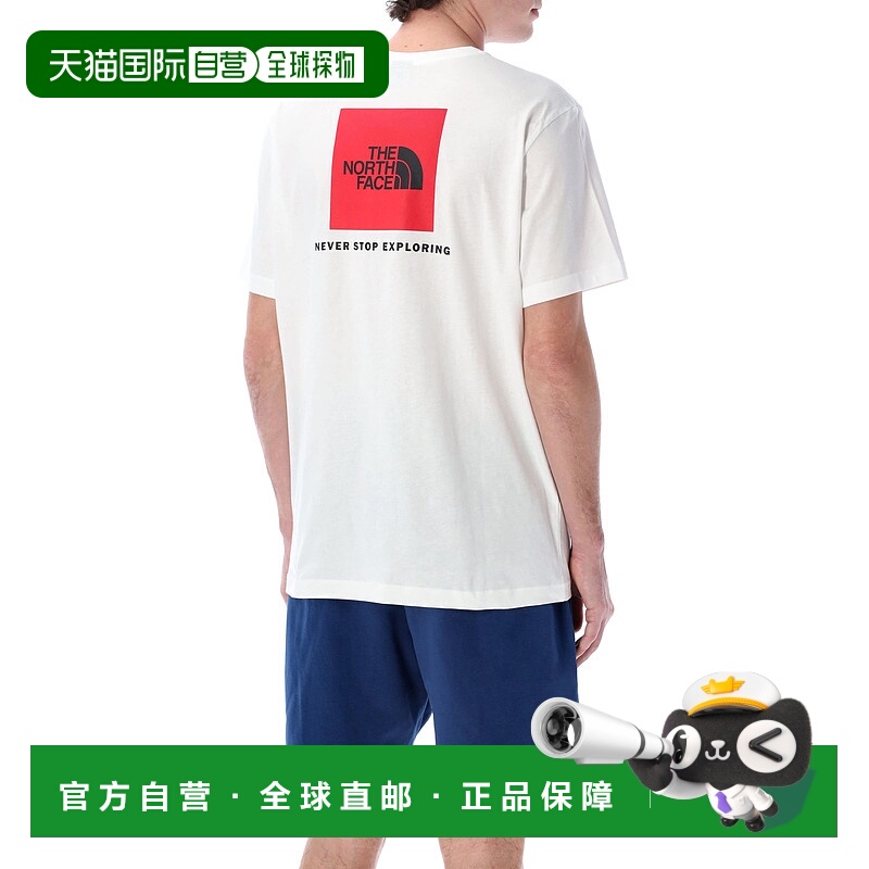 1h可退 香港直邮THE NORTH FACE 男士T恤 NF0A87NPFN4 SS2025 白