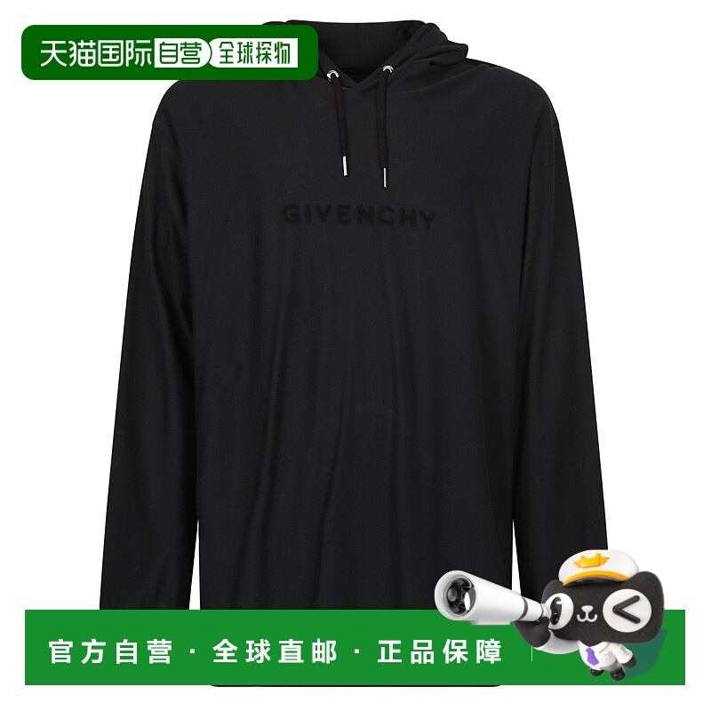 1h可退 香港直邮GIVENCHY 男士卫衣 BM715N3Y6M001BLACK AW2025