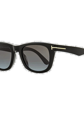 自营 Tom Ford 男士 Kendel 太阳镜 TF1076 01B 黑色 54 毫米 - 0