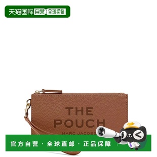 香港直邮Marc 女士 Jacobs 雅可布 標誌壓花拉鍊手拿 马克 1h可退