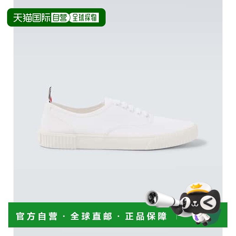 1h可退 香港直邮潮奢 Thom Browne 汤姆 布朗 男士 经典帆布运动