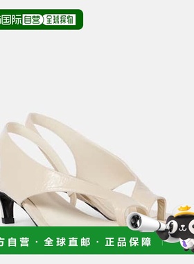 香港直邮TOT&Ecirc;ME 女士 皮质人字拖 white白色 舒适时尚女鞋