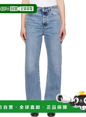 1h可退 香港直邮潮奢 TOTÊME 女士 蓝色 Twisted Seam Full-Lengt