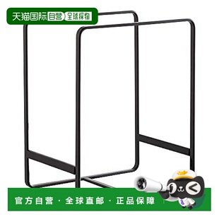 【日本直邮】YAMAZAKI山崎盘子餐盘收纳架大号黑色2269沥水架简约