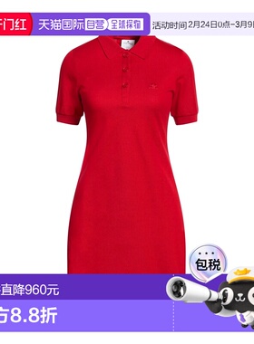 1h可退 香港直邮Courreges 女士 短款连衣裙 red红色 舒适时尚