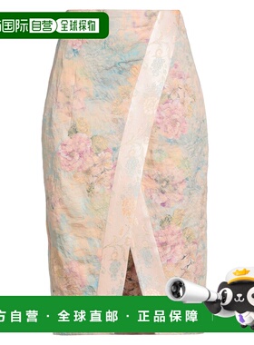 1h可退 香港直邮Dries Van Noten 德赖斯 范诺顿 女士 中长半身裙