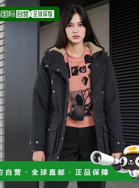 欧洲直邮Volcom 女士 WALK ON BY 5K PARKA 夹克 派克大衣黑色