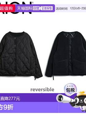 日本直邮Taion 双面圆领羽绒服 (TAION-R104BML-1) - 男女通用户