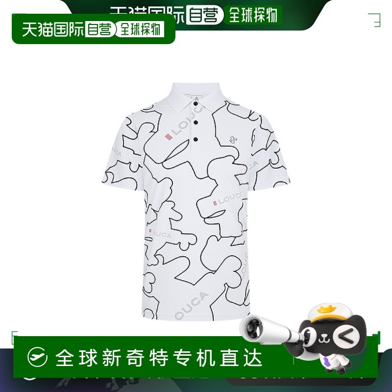 1h可退 韩国直邮louis castel 通用 T恤休闲时尚舒适百搭透气小众