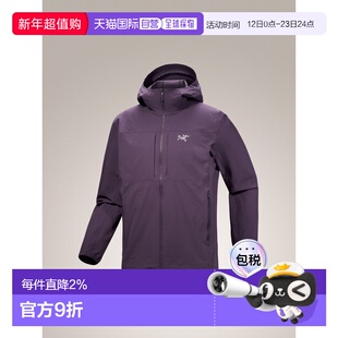加拿大直邮始祖鸟Gamma Hoody男士户外防风透气连帽软壳外套