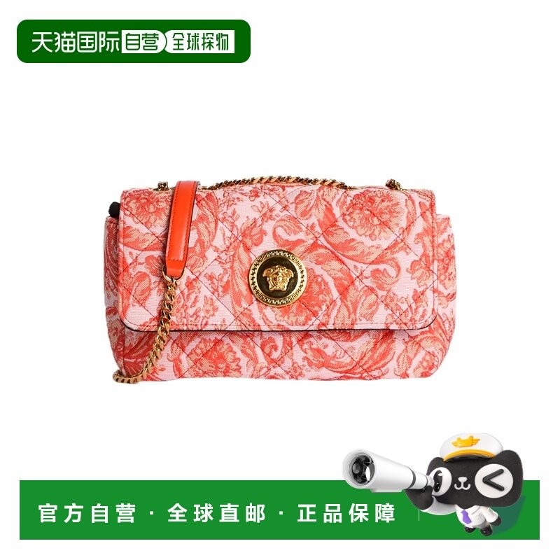 1h可退 香港直邮潮奢 versace 范思哲 女士 Bags 斜挎包 pink粉色,箱包皮具/热销女包/男包,通用款女包,淘宝优惠券,粉丝福利购,淘宝优惠卷