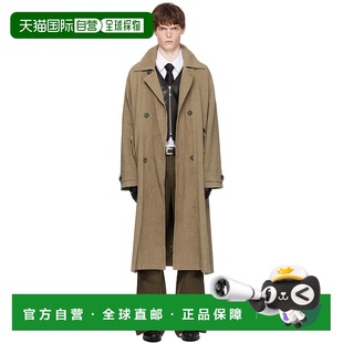 汤姆 福特 男士 1h可退 Holmes Ford 卡其色 大衣 香港直邮Tom