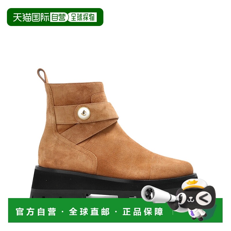 1h可退 香港直邮JIMMY CHOO 女士高跟鞋 MEENAFLATSVVTOFFEE AW20