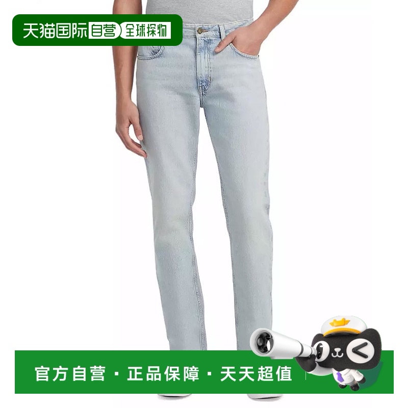 【美国直邮】GUESS JEANS|男士直筒浅洗牛仔裤浅色潮牌显瘦外穿