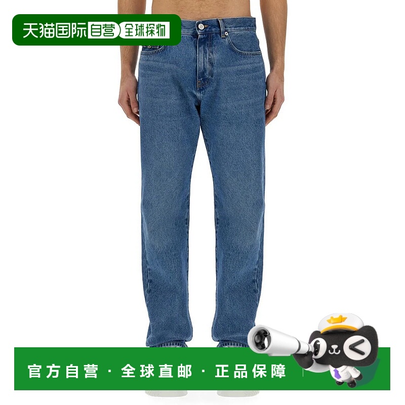 1h可退 香港直邮VERSACE 男士牛仔裤 10108161A041651D360-13 SS2