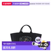 包袋 甘尼 香港直邮潮奢 1h可退 XXL GANNI Black ... 女士 Tote
