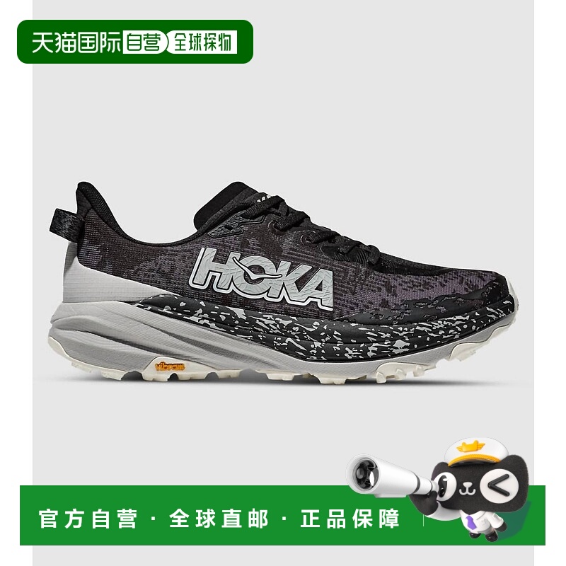 自营hoka灰色女式Speedgoat V6运动鞋 美国奥莱直发