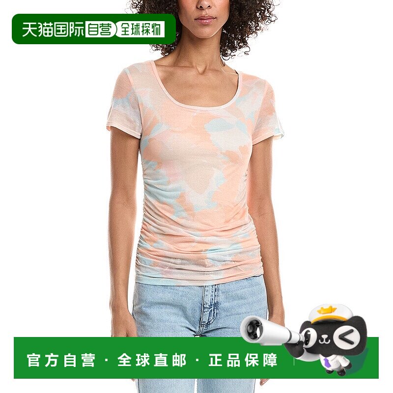 自营Splendid Cheyla Scoop Neck T-Shirt - orange 美国奥莱直发