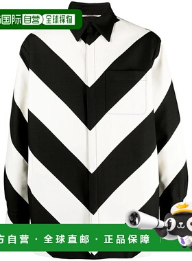 香港直邮VALENTINO 男士夹克 3V0CIA969S90AN SS2024 黑色