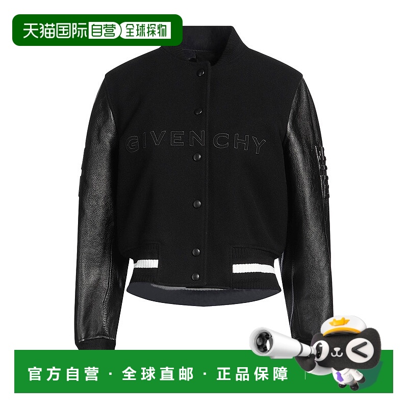 1h可退 香港直邮Givenchy 纪梵希 女士 夹克 black黑色 舒适时尚