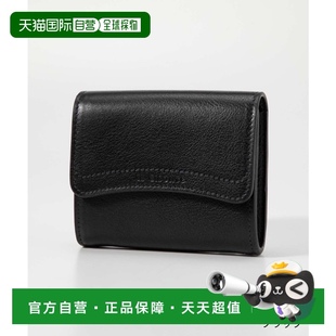 真皮商务钱包 日本直邮IL 女士迷你卡片夹 BISONTE FIFTY 零钱包