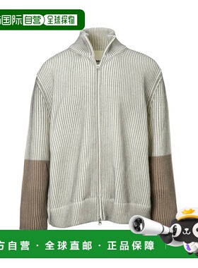 日本直邮MM6 Maison Margiela 男士拉链针织夹克 (s52am0270 s182