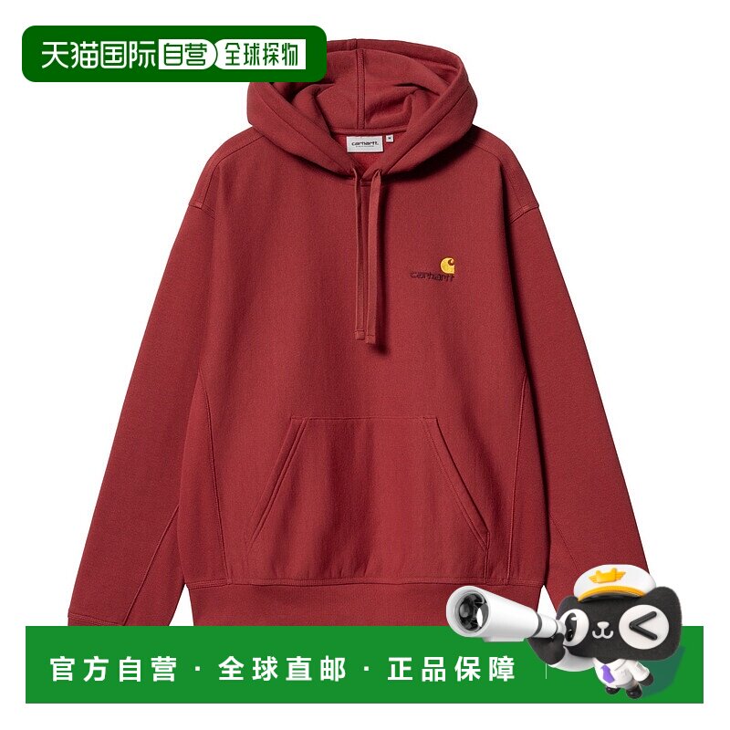 日本直邮Carhartt WIP SS24 Hooded American Script Sweat 宽松L