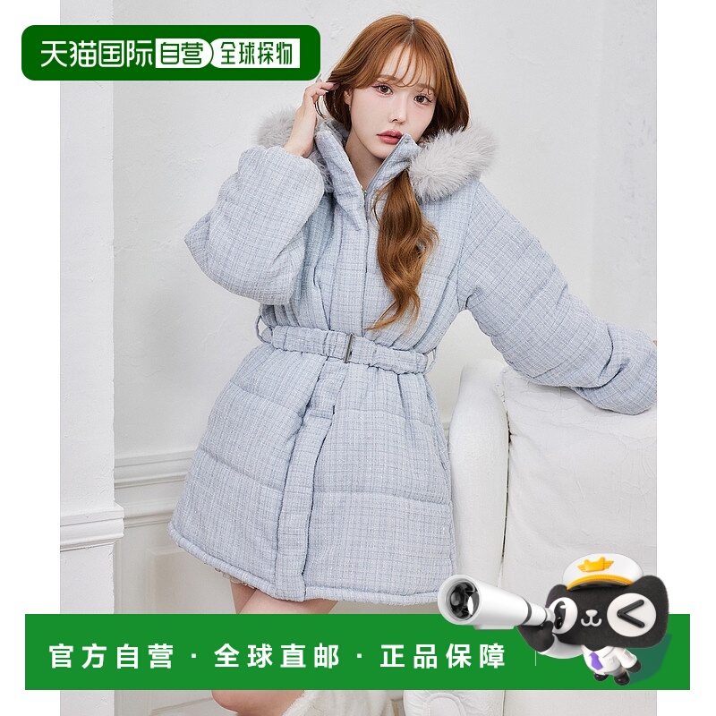 1h可退 日本直邮NICE CLAUP  女装 中长外套 可调节腰带设计  015