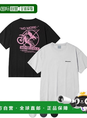 韩国直邮FILLUMINATE 公用T恤Motorcycle Round T-Shirt Motorcyc