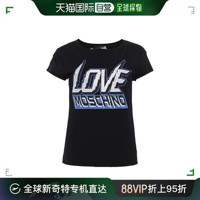 香港直邮Moschino奧莉佛女士T恤别致简约经典W4F301P-3876-C74
