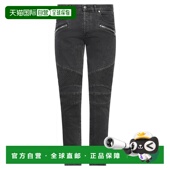black黑色 1h可退 舒适时 男士 牛仔长裤 香港直邮Balmain 巴尔曼