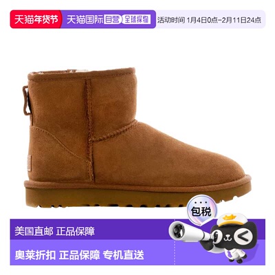 自营Women's UGG Classic Mini II Chestnut 1016222W-CHE - brow