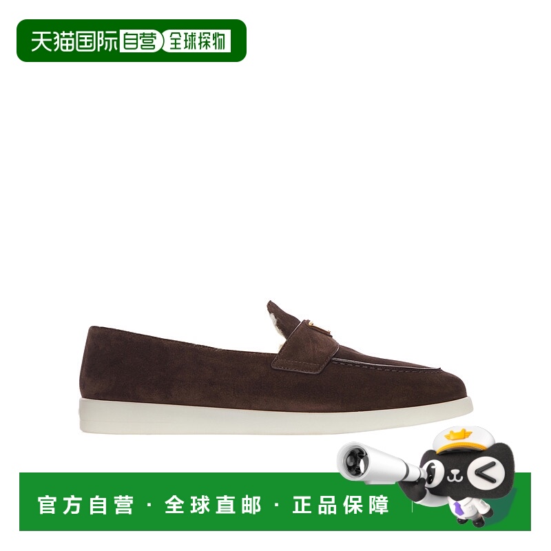 香港直邮Prada 圆头乐福鞋 2DG124FA0013LRF