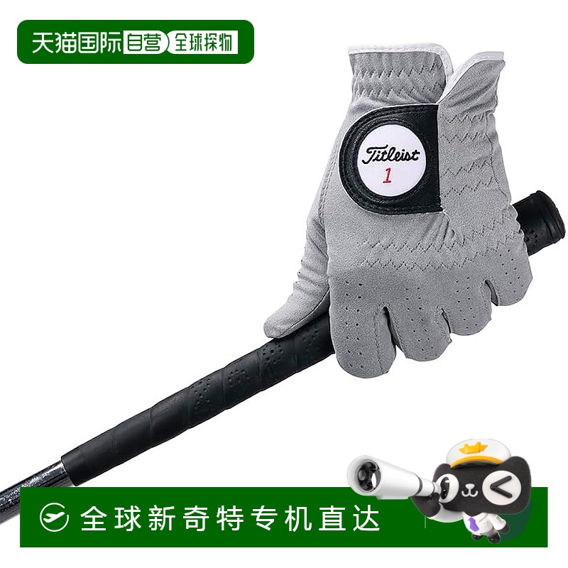 【日本直邮】Titleist泰特利斯 高尔夫手套/左21cmTG53GY-21 GY灰
