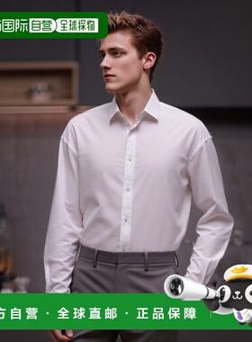 香港直邮VALENTINO 男士衬衫 WV3AB7654WW001 SS2025 白色