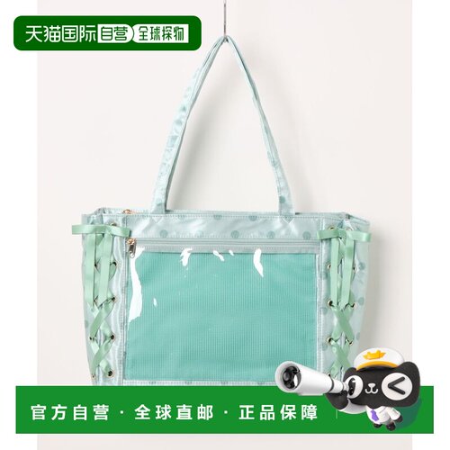 WEGO 女士 波点系带托特包手提包单肩包斜挎包 WE26AS07G0002