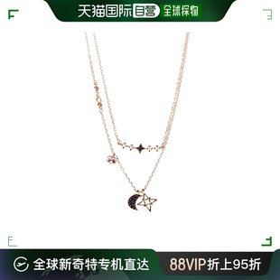 星月二合一女士锁骨项链链坠套装 香港直邮SWAROVSKI 5273290