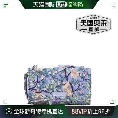 Vera Bradley 棉质 RFID 智能手机腕带 - 悬挂式紫色 【美国奥莱