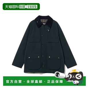日本直邮Barbour男装OLD BEDALE聚酯棉夹克 宽松防泼水复古外套 2