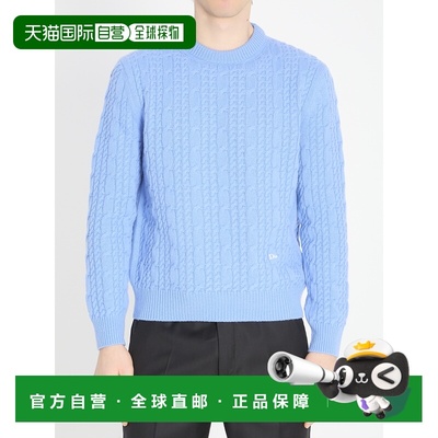 1h可退 香港直邮潮奢 dior 迪奥 桀傲 男士 粗线针织毛衣 683M652